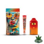 Luigi 2g (Live Resin + Liquid Diamond) Disposable Vape + Preroll - Blood Orange