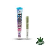 Luigi 2g (Live Resin + Liquid Diamond) Disposable Vape + Preroll - Blue Mist - Image 3