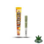 Luigi 2g (Live Resin + Liquid Diamond) Disposable Vape + Preroll - Banana Gelato - Image 3