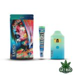 Luigi 2g (Live Resin + Liquid Diamond) Disposable Vape + Preroll - Blue Razz Lime