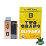 ✨Blinker 2g THC Distillate Disposables - Banana Runtz 🔥