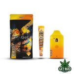 Luigi 2g (Live Resin + Liquid Diamond) Disposable Vape + Preroll - Banana Gelato