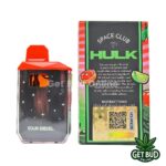Space Club 3g Hulk Bar (Badder + Rosin + Diamonds) Disposable Vape - Sour Diesel - Image 2