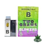 ✨Blinker 2g THC Distillate Disposables - Incredible Hulk 🔥
