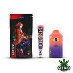 Luigi 2g (Live Resin + Liquid Diamond) Disposable Vape + Preroll - Blackberry Dream