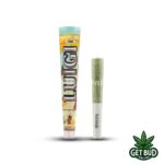 Luigi 2g (Live Resin + Liquid Diamond) Disposable Vape + Preroll - Pineapple Diesel - Image 3