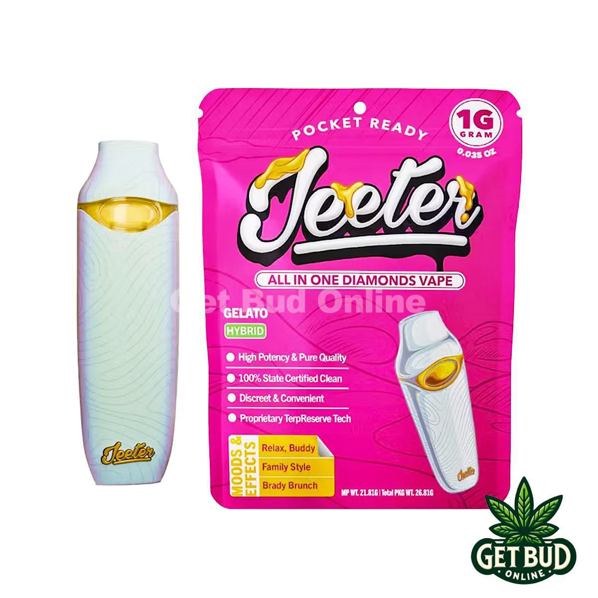 Jeeter 1g All-In-One Disposable Vape- Gelato