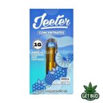 Jeeter 1g Liquid Diamond Vape Cartridge - Blue ZKZ