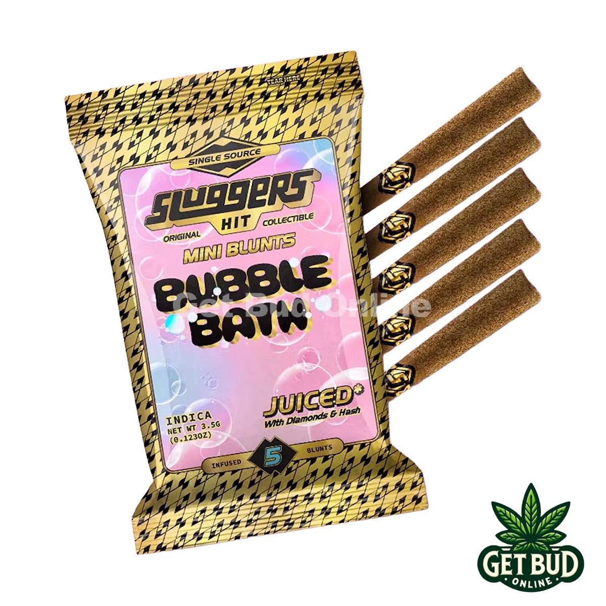 Sluggers Hit 3.5g Infused Pre-Rolled Mini Blunts - Bubble Bath