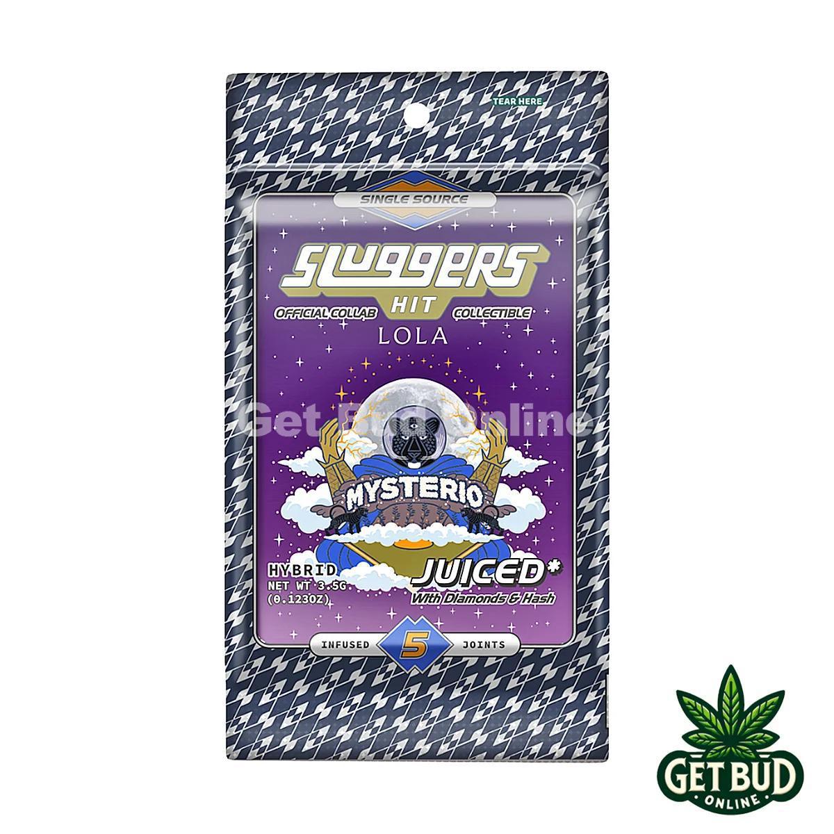 Sluggers Hit 3.5g Infused Pre-Rolled Joints - Mysterio