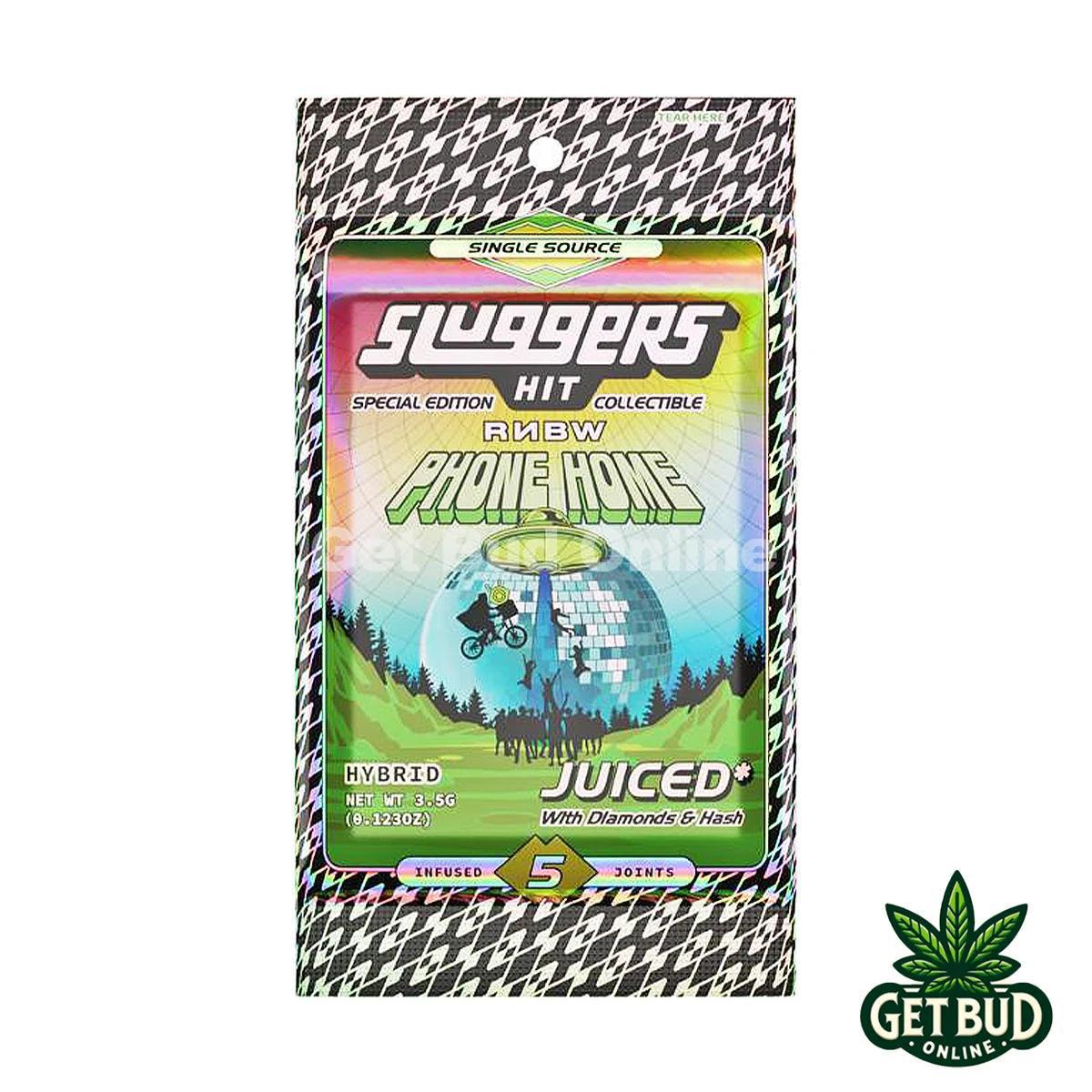 Sluggers Hit 3.5g Infused Pre-Rolled Joints - Phone Home