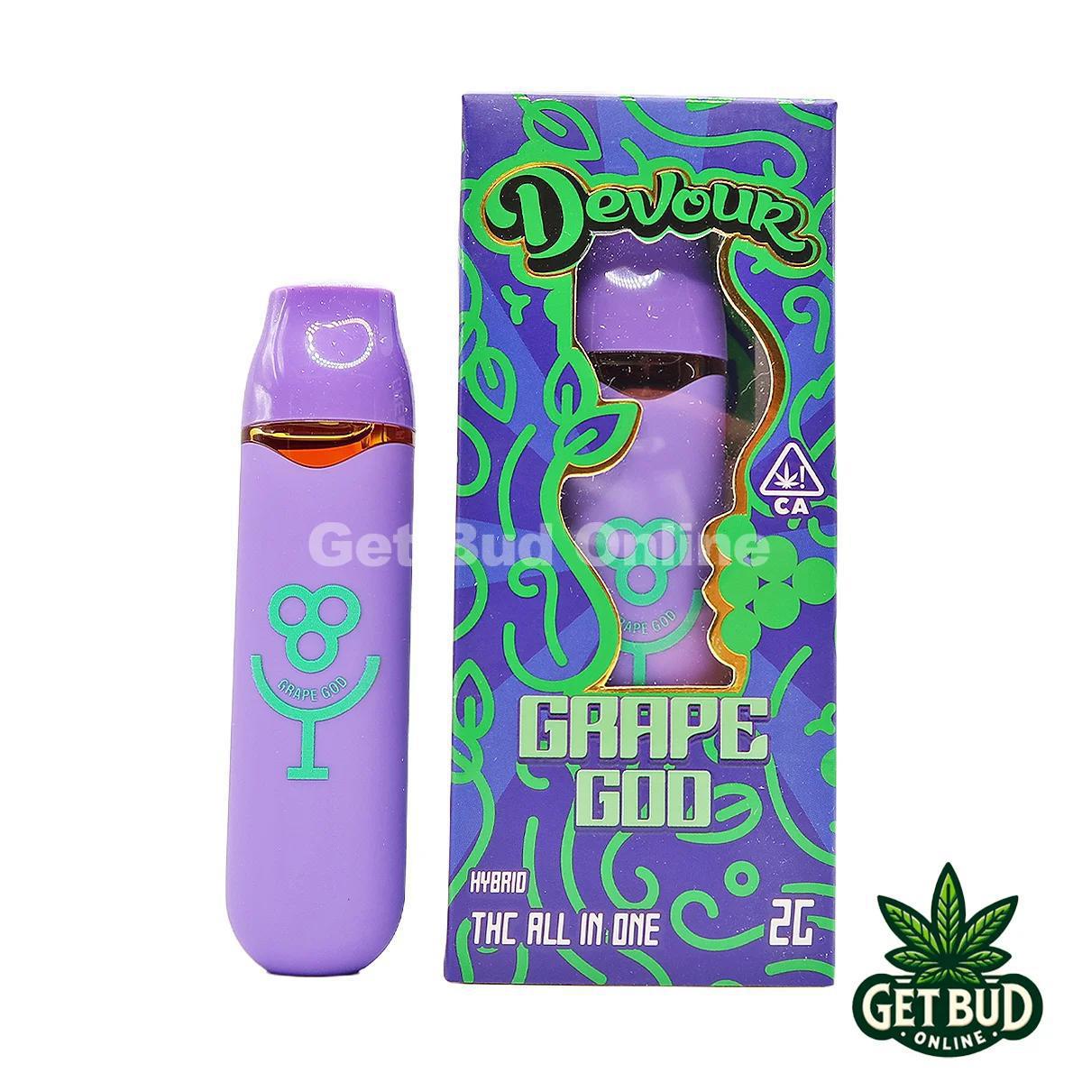 502d0254-14f0-4e19-a3c2-1b927826fc00.jpeg Devour 2g All-In-One Disposable Vape - Grape God - Image 1