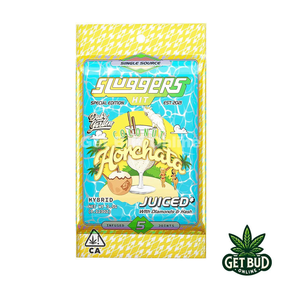Sluggers Hit 3.5g Infused Pre-Rolled Joints - Coconut Horchata