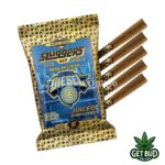 Sluggers Hit 3.5g Infused Pre-Rolled Mini Blunts - New York Diesel