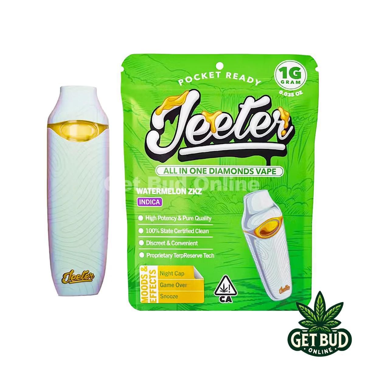 Jeeter 1g All-In-One Disposable Vape- Watermelon ZKZ