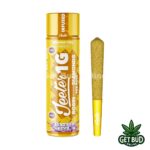 Jeeter 1g Rosin Enhanced Diamonds Pre-Rolled Joint - Banana Peel