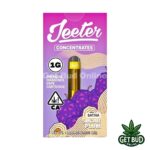 Jeeter 1g Liquid Diamond Vape Cartridge - Sugar Plum