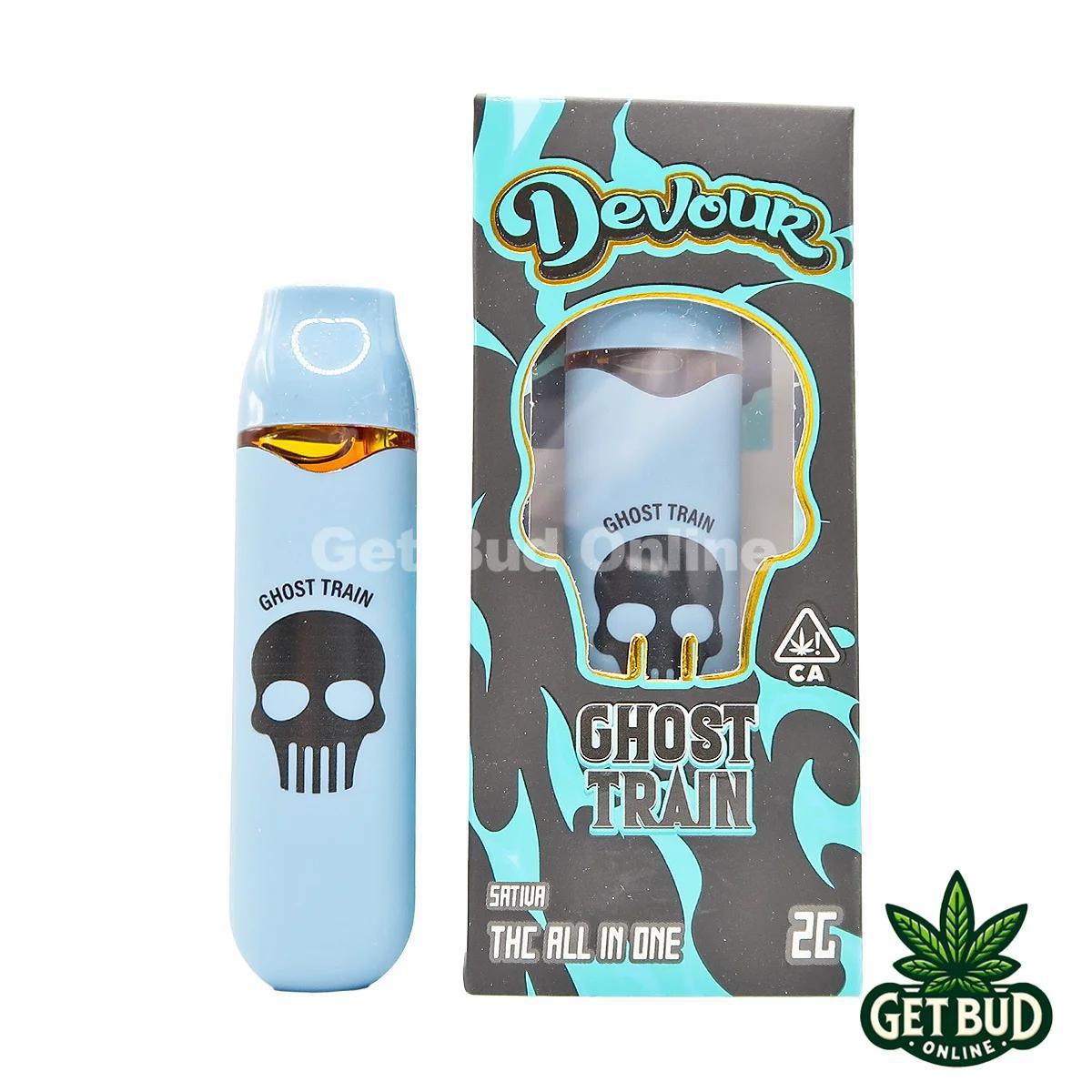 Devour 2g All-In-One Disposable Vape - Ghost Train