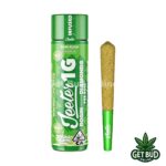 Jeeter 1g Rosin Enhanced Diamonds Pre-Rolled Joint - Kiwi Kush