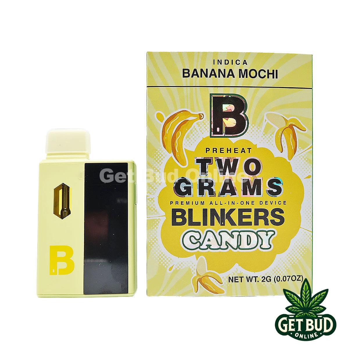 Blinkers Candy 2g Disposable Vape - Banana Mochi