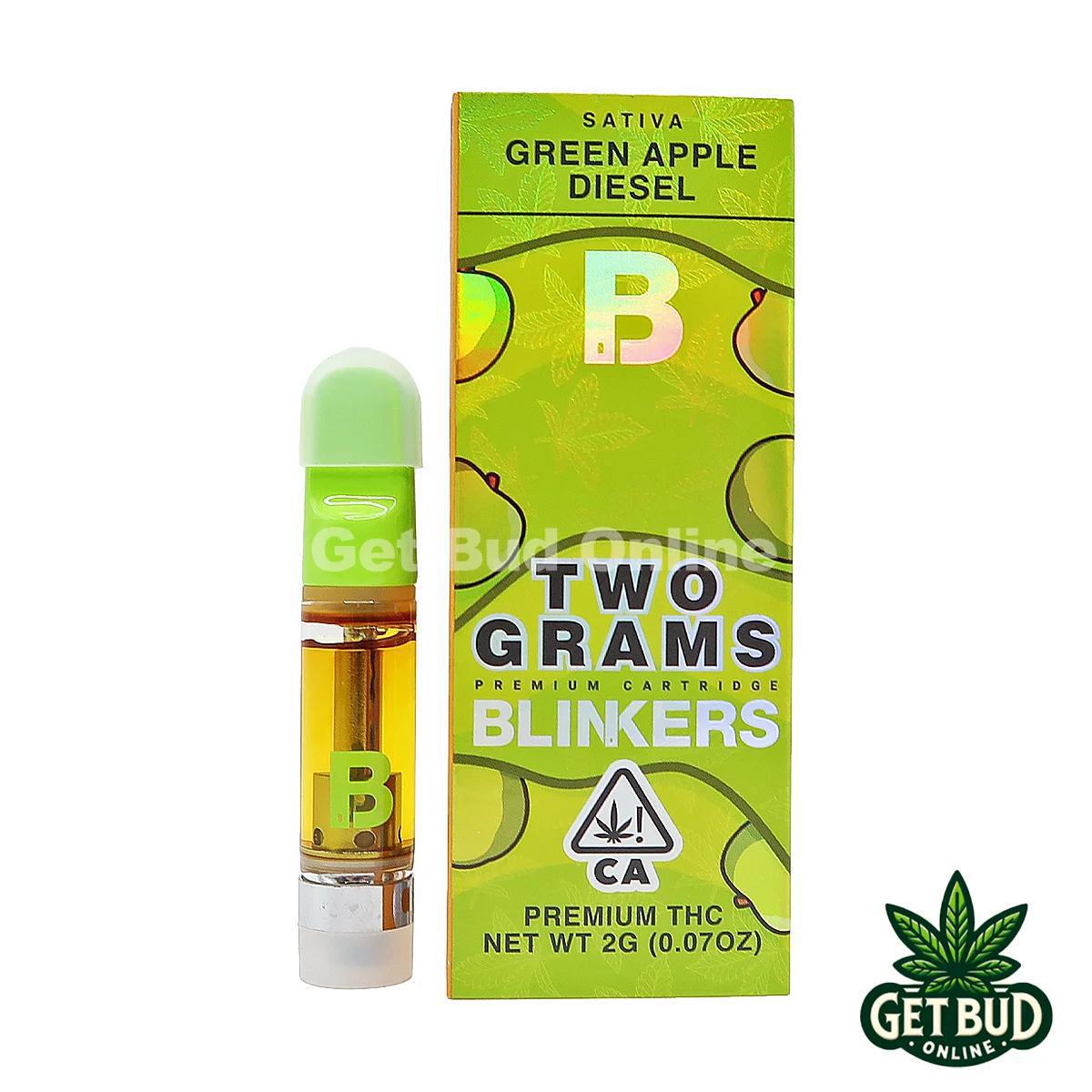 Blinkers 2g Premium Cartridge - Green Apple Diesel