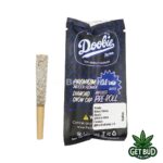 Doobie Farms Diamond Snow Cap Infused Pre-roll - Black Cherry