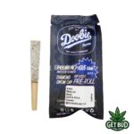 Doobie Farms Diamond Snow Cap Infused Pre-roll - Black Ice