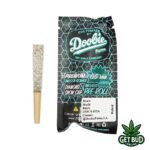 Doobie Farms Diamond Snow Cap Infused Pre-roll - Mochi