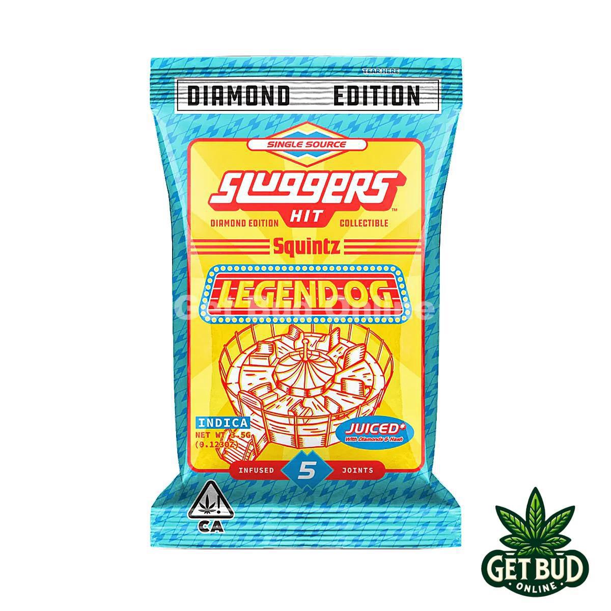 Sluggers Hit 3.5g Infused Pre-Rolled Mini Blunts - Legend OG