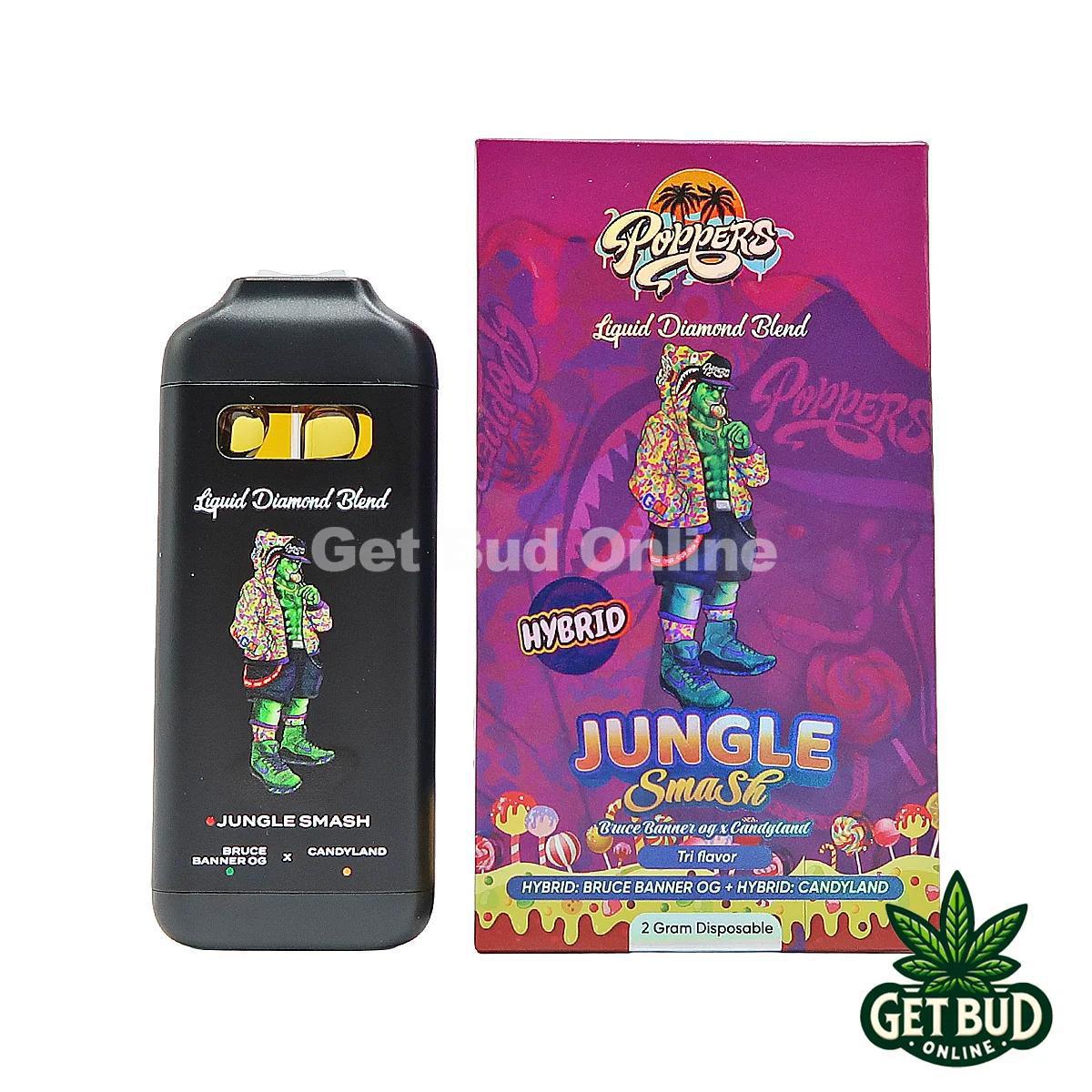 Poppers 2g Liquid Diamond Disposable Vape - Jungle Smash