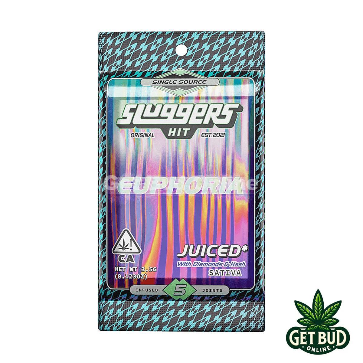 Sluggers Hit 3.5g Infused Pre-Rolled Mini Blunts - Euphoria