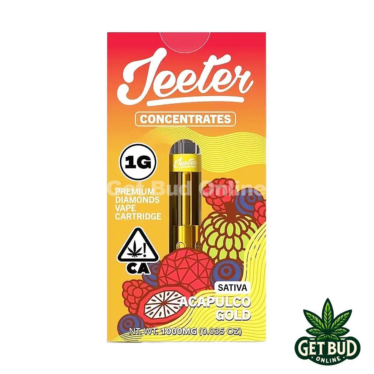 Jeeter 1g Liquid Diamond Vape Cartridge - Acapulco Gold