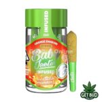 Baby Jeeter 2.5g Diamond & Kief Infused Pre-Rolls - Orange Daiquiri