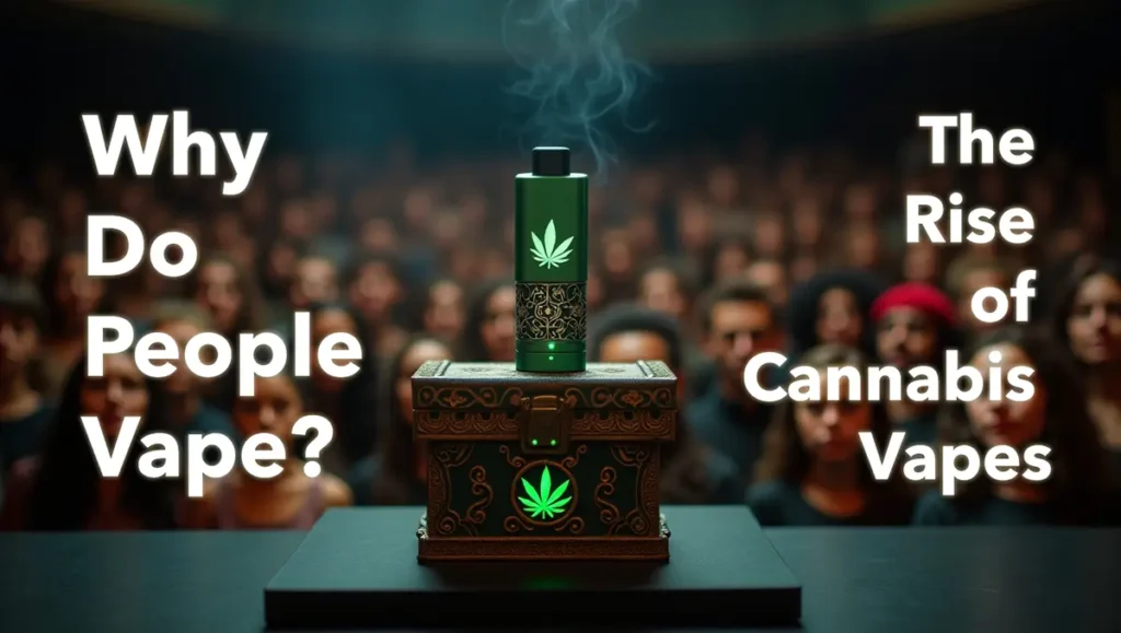 Why Do People Vape The Rise of Cannabis Vapes