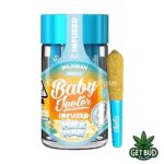 Baby Jeeter 2.5g Diamond & Kief Infused Pre-Rolls - Milkman