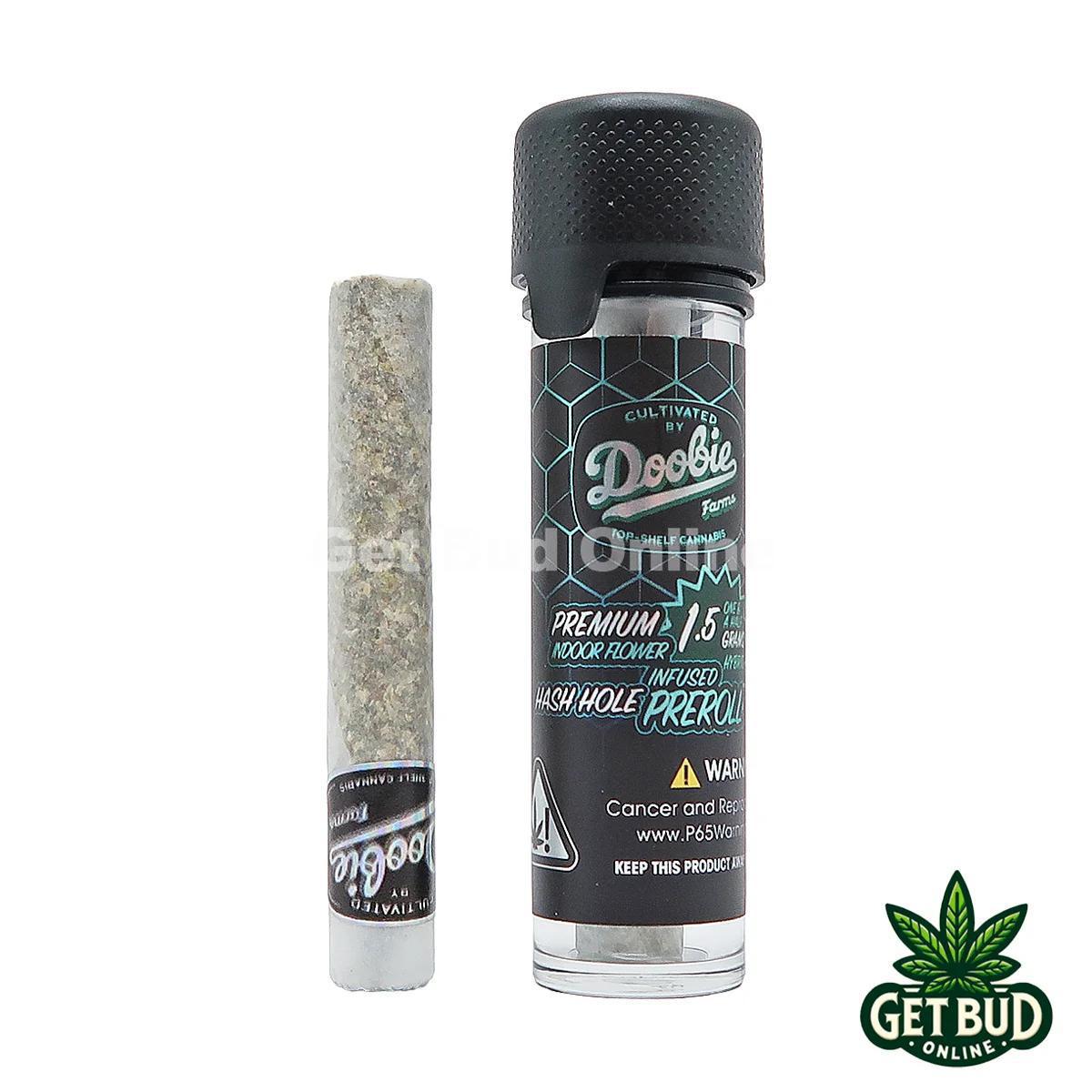 Doobie Farms Hash Hole 1.5g Infused Pre-Rolled Joint- Starburst Lush