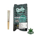 Doobie Farms Diamond Snow Cap Infused Pre-roll - Blue Dream