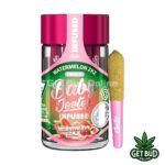 Baby Jeeter 2.5g Diamond & Kief Infused Pre-Rolls - Watermelon ZKZ