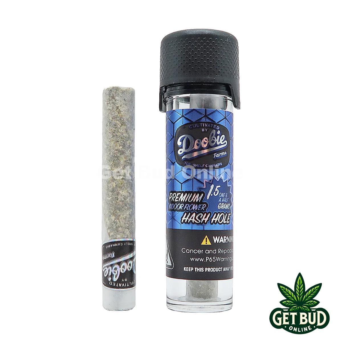 Doobie Farms Hash Hole 1.5g Infused Pre-Rolled Joint- Blue Nerds