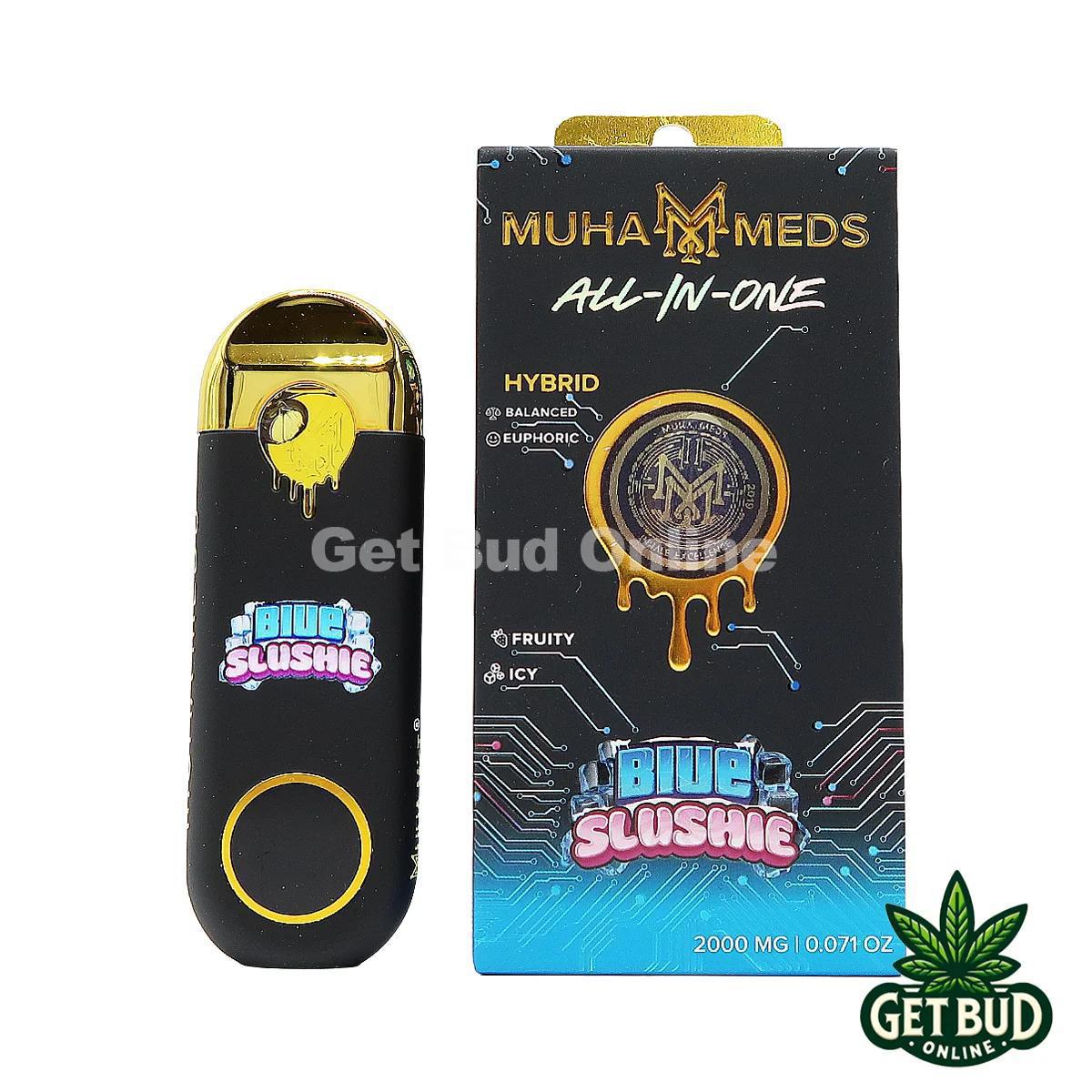 Muha Meds 2g All-In-One Disposable Vape - Blue Slushie