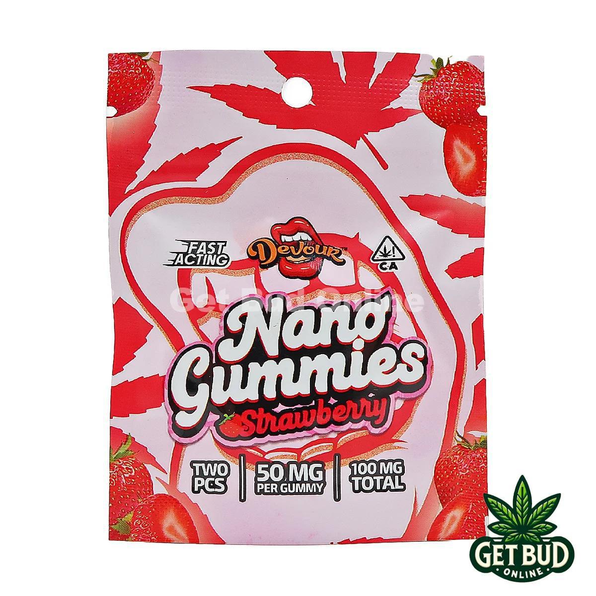 Devour 100mg Nano Gummies - Strawberry