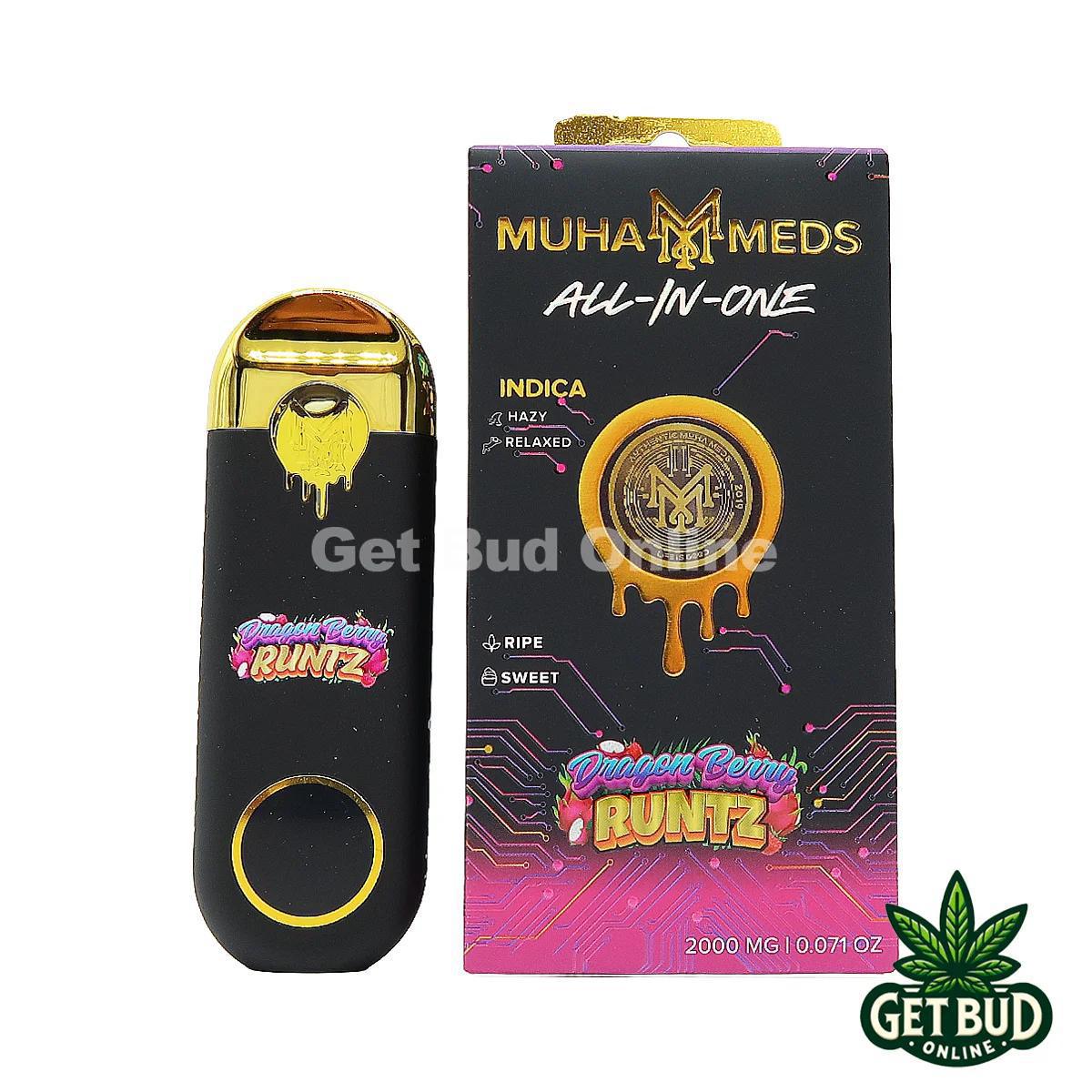 Muha Meds 2g All-In-One Disposable Vape - Dragon Berry Runtz