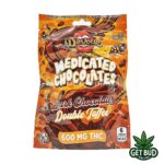 Devour 600mg THC Medicated Chocolates - Dark Chocolate Double Toffee