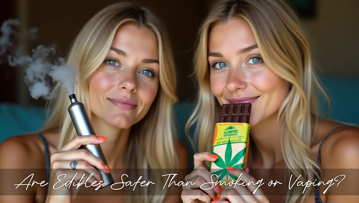 Are Edibles Safer Than Smoking or Vaping