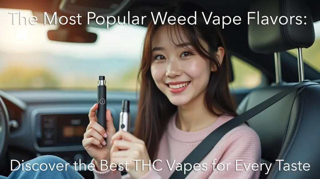The Most Popular Weed Vape Flavors Discover the Best THC Vapes for Every Taste