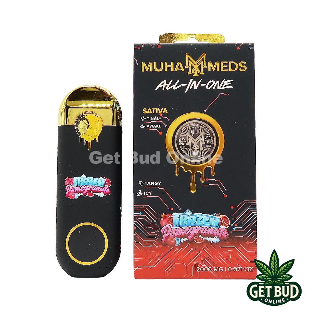 Muha Meds 2g All-In-One Disposable Vape - Frozen Pomegranate