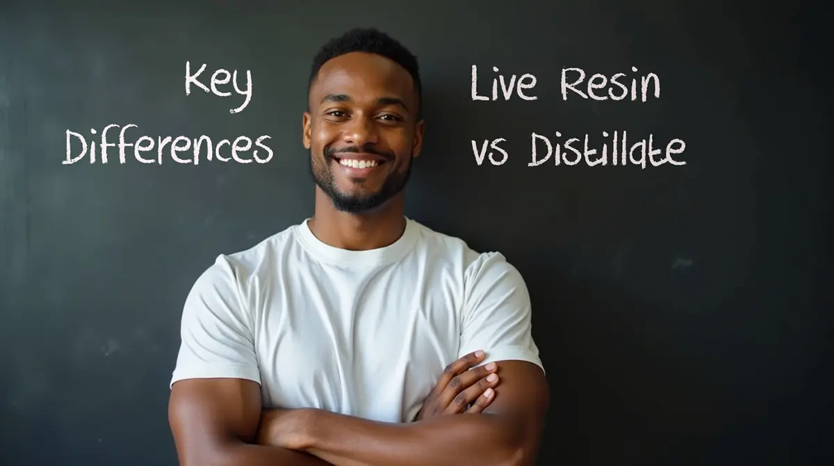 Live Resin vs Distillate Key Differences