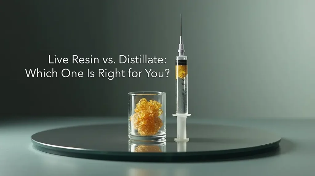 Live Resin vs. Distillate Which One Is Right for You