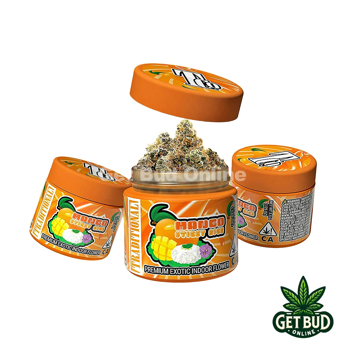 Traditional Co- Mango Sticky Rice Traditional Co. 3.5g Flower - Mango Sticky Rice