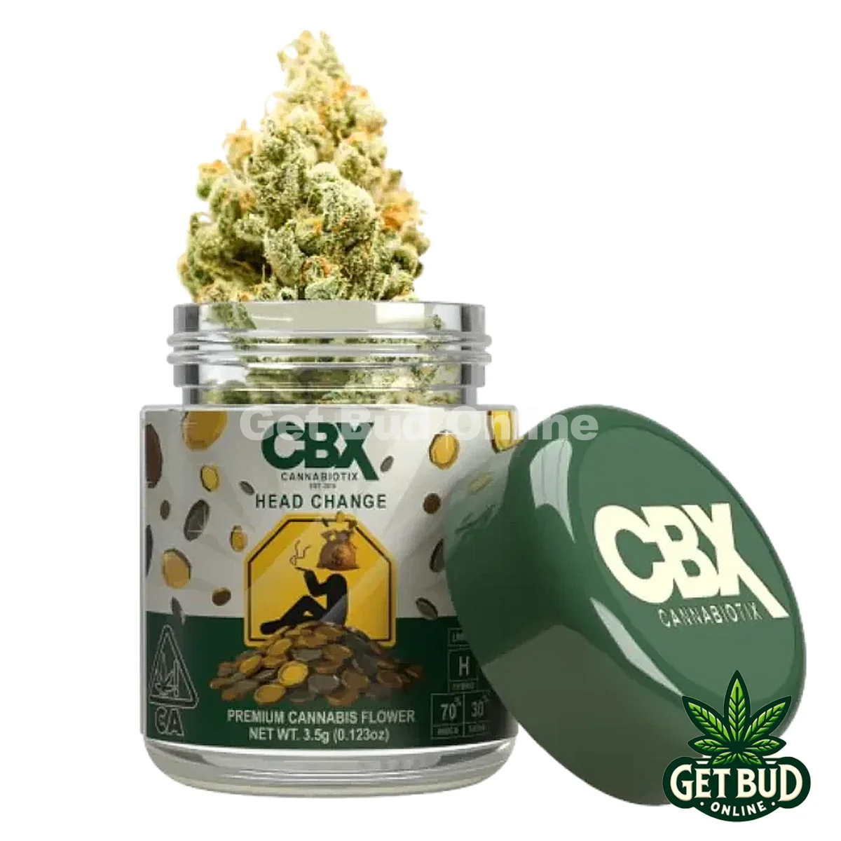 CBX Head Change 1 GBO CBX Cannabiotix Flower 3.5g - Head Change